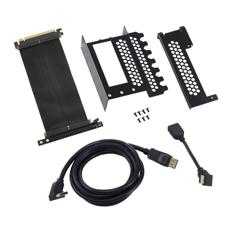 CableMod - Vertical PCI-E Bracket, HDMI + DISPLAY PORT - دعامة